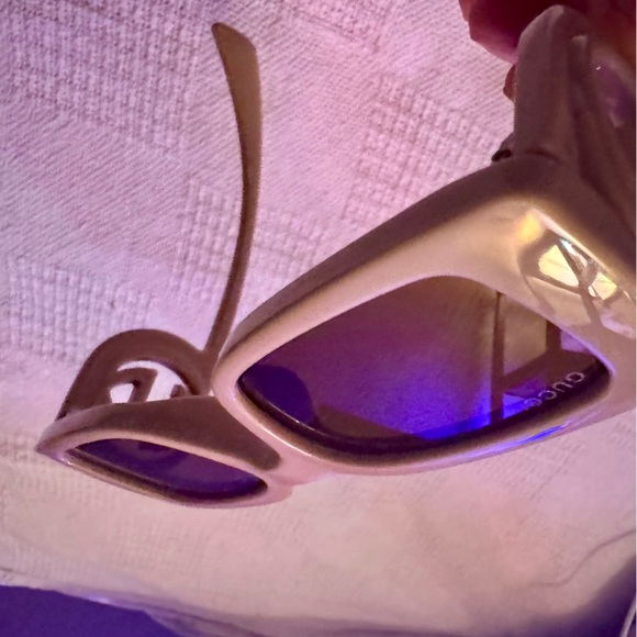 Gg Gucci Chaise Lounge Square-Frame Acetate Sunglasses oversized - Picture 9 of 10